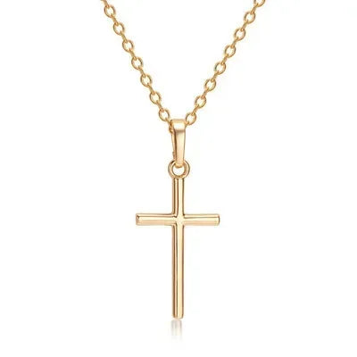 Collier Croix Femme Classique - Simplicité et Élégance