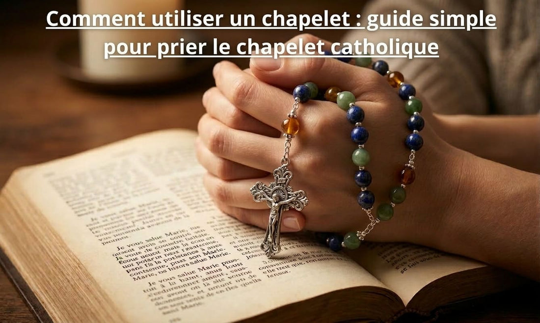 Comment utiliser un chapelet : guide simple pour prier le chapelet catholique