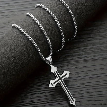 Collier Croix Homme - Design Classique et Intemporel