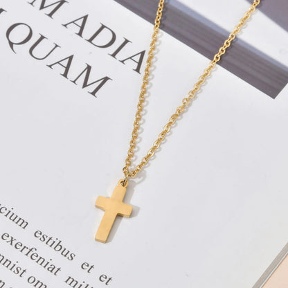 Collier Croix Femme Minimaliste - Discrétion et Élégance