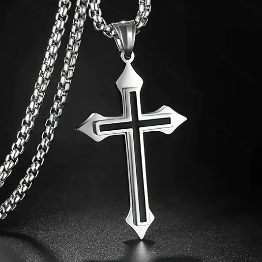 Collier Croix Homme - Design Classique et Intemporel