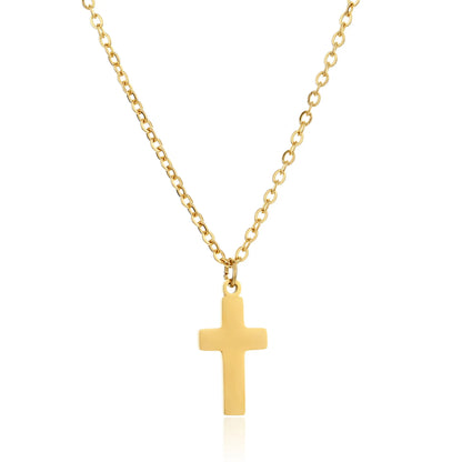 Collier Croix Femme Minimaliste - Discrétion et Élégance